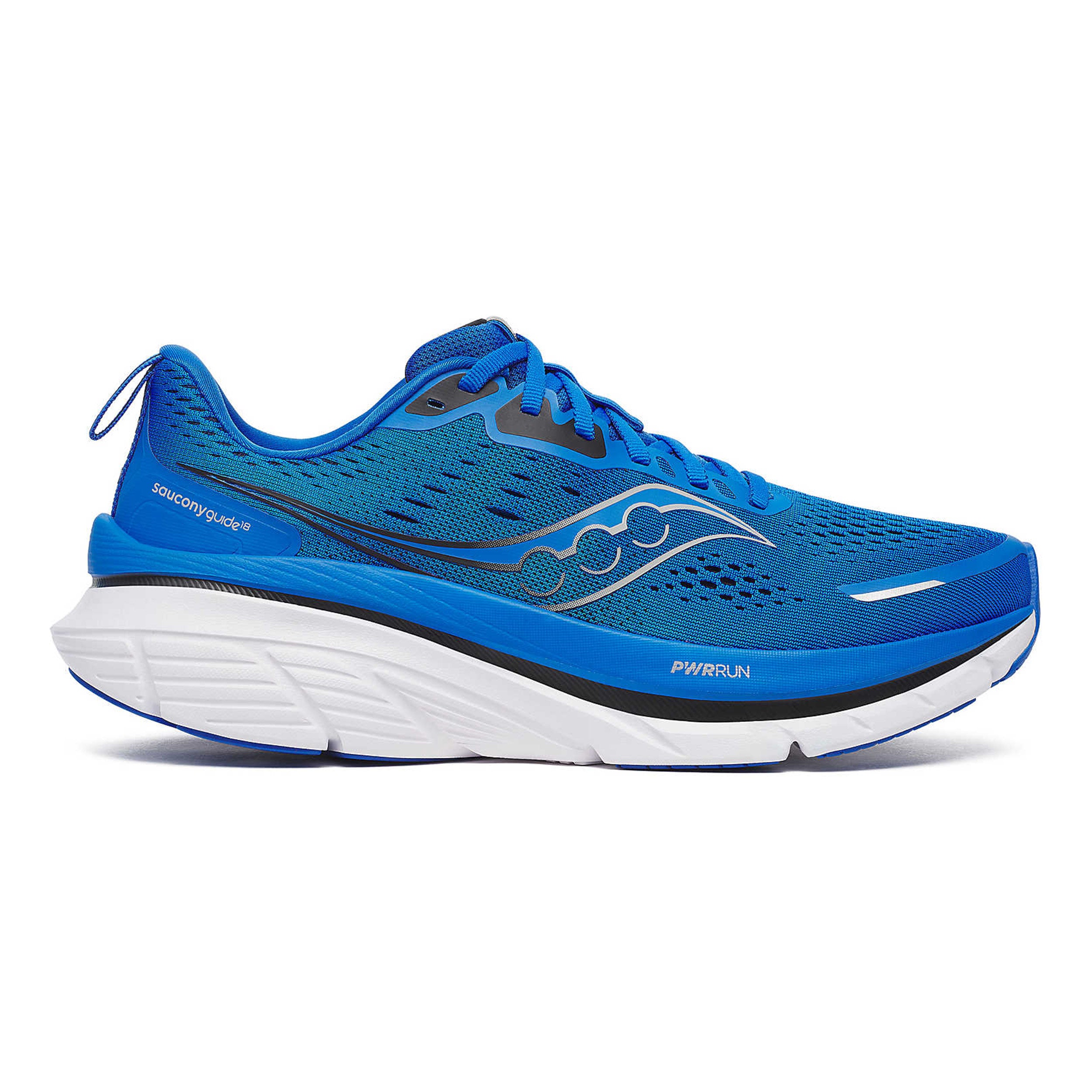 Saucony Guide 18 Scarpa stabile Uomini - blu, nero
