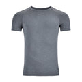 BL Top Crew Neck Shortsleeve Performance Light Eco Camicia Da Corsa Uomini-Grigio