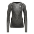 Blackcomb Eco Big Logo Top Crew Neck Gilet Donna-Nero