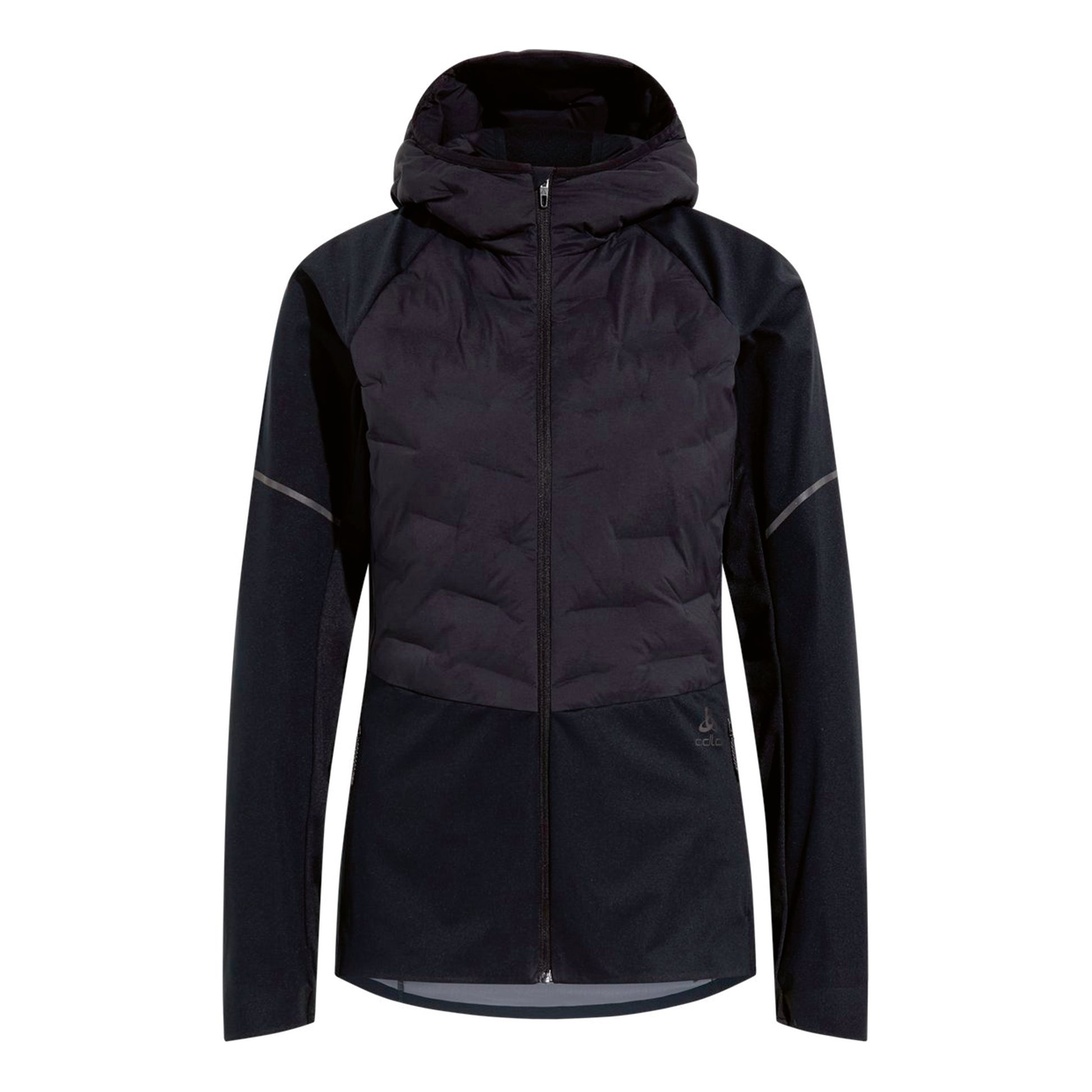 Odlo Zeroweight Insulator Giacca Da Corsa Donna-Nero