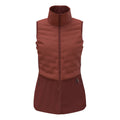 Zeroweight Insulator Gilet da corsa Donna - rosso, berry