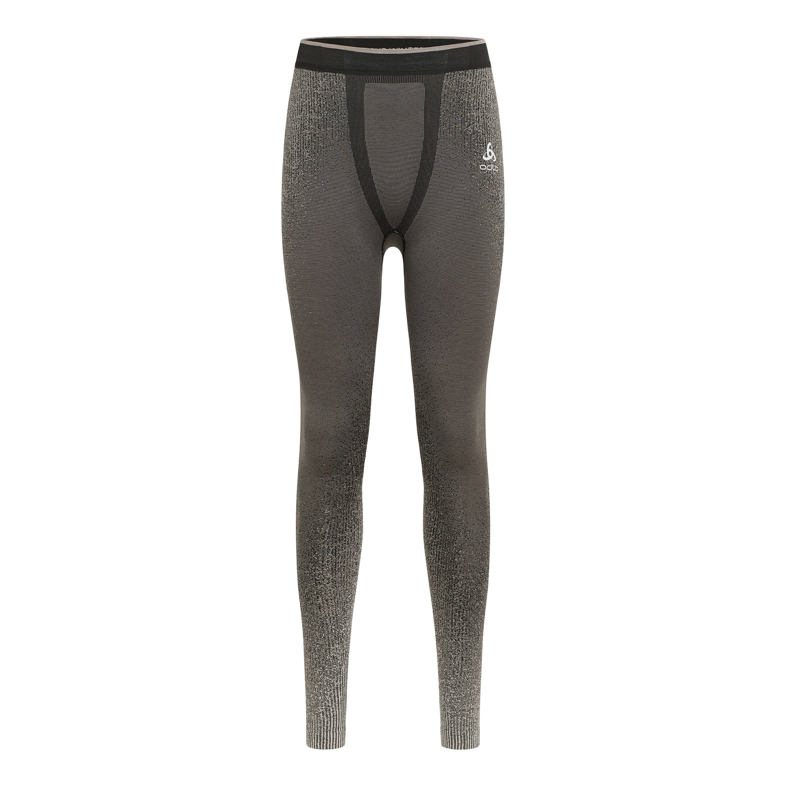 Odlo Blackcomb Eco Big Logo Bottom Long Calzamaglia Uomini-Grigio