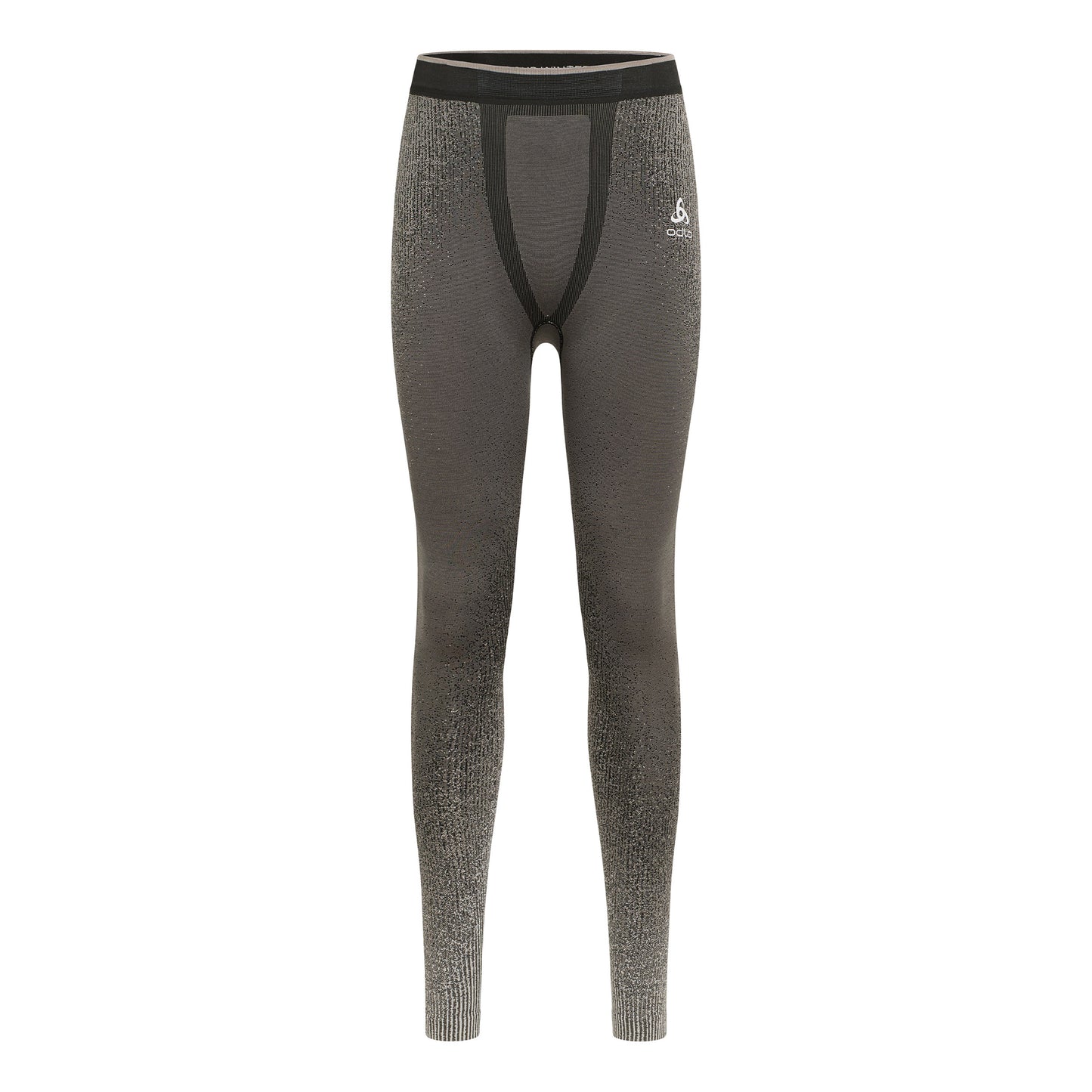 Odlo Blackcomb Eco Big Logo Bottom Long Calzamaglia Uomini-Grigio