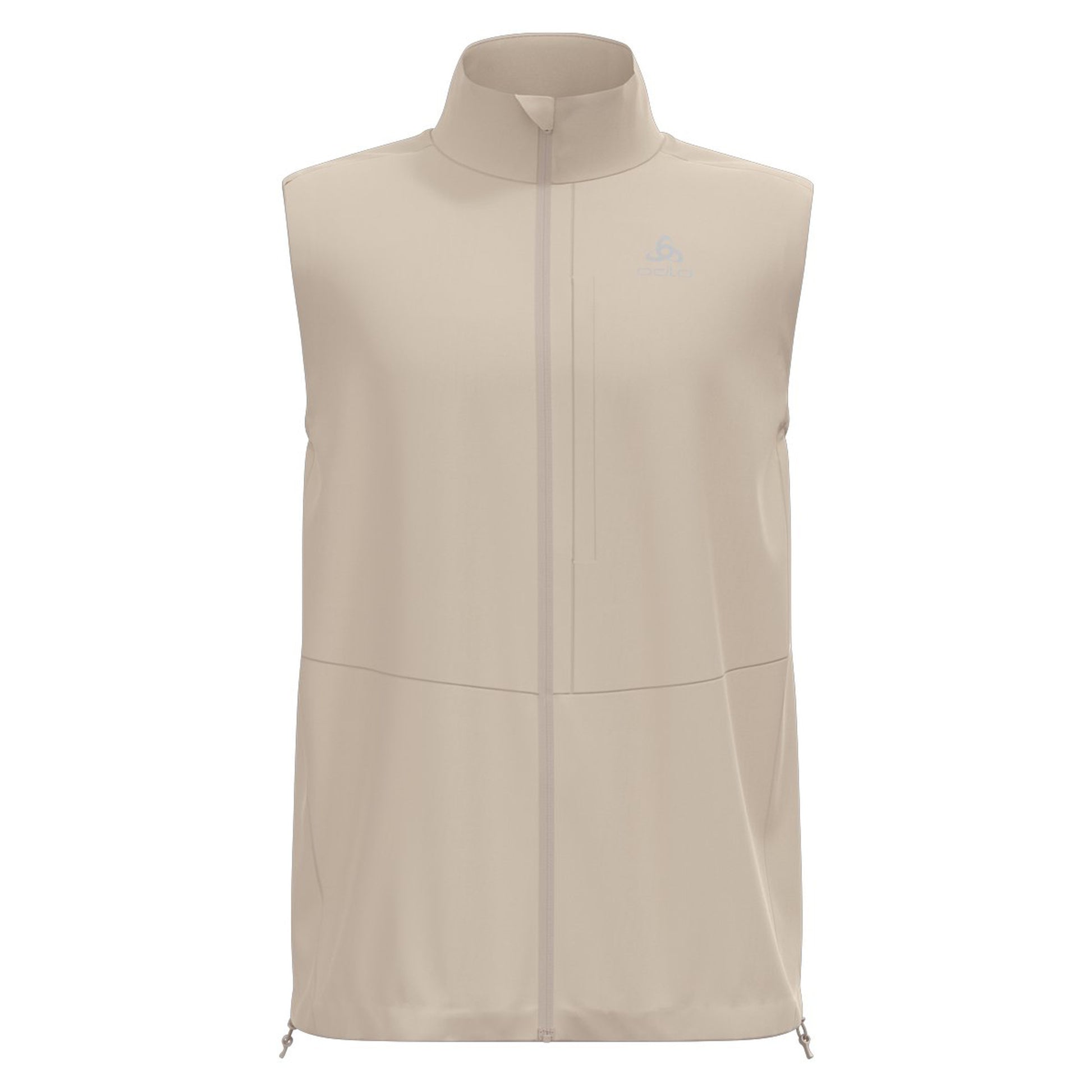 Odlo Zeroweight Warm Gilet Da Corsa Uomini-Argento