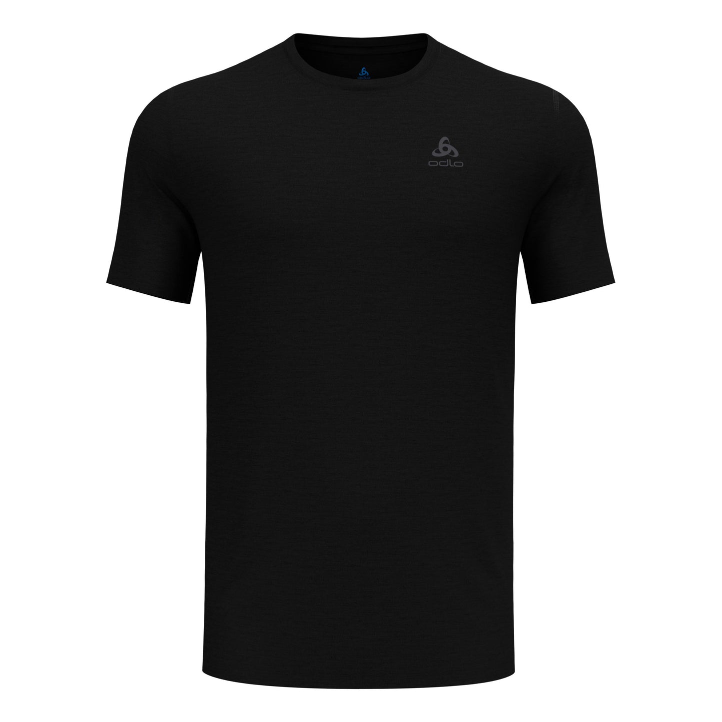 Odlo Crew Camicia Da Corsa Uomini-Nero