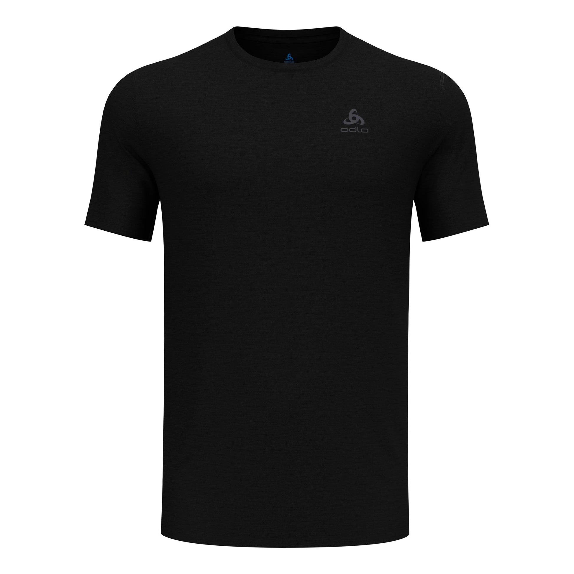 Odlo Crew Camicia Da Corsa Uomini-Nero