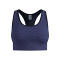 Seamless Medium Padded Sport Reggiseni sportivi Donna-blu