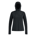 X-Alp Midlayer  Camicia da corsa Donna - nero