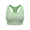 Seamless Medium Padded Sport Reggiseni sportivi Donna-mint