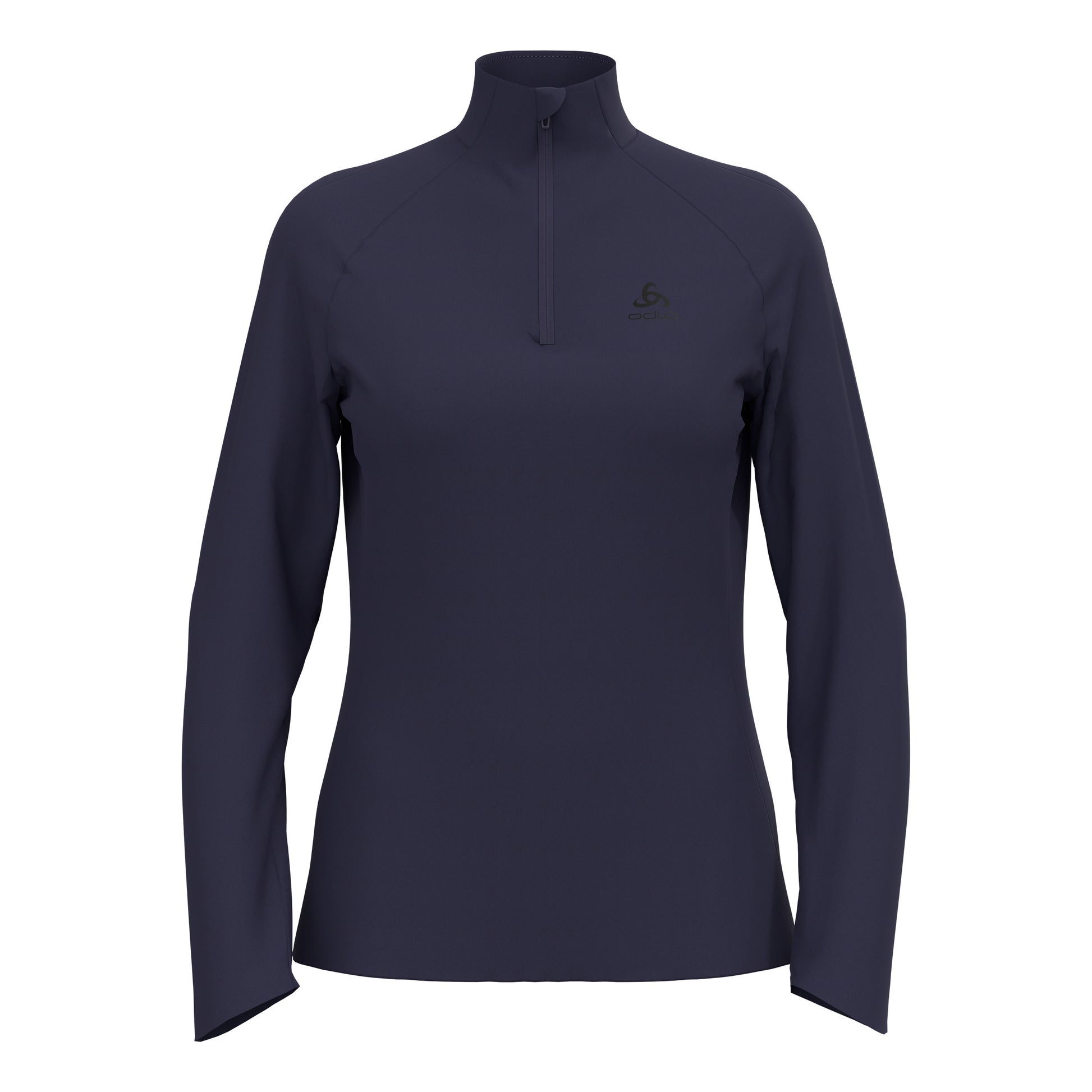 Odlo Essential 1/2 Zip Camicia da corsa Donna-blu scuro