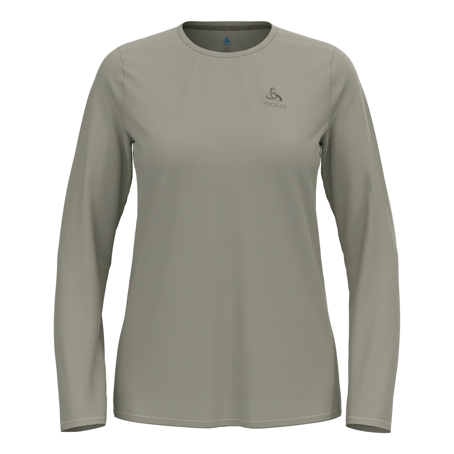 Odlo Zeroweight Chill-Tec  Camicia da corsa Donna - cachi