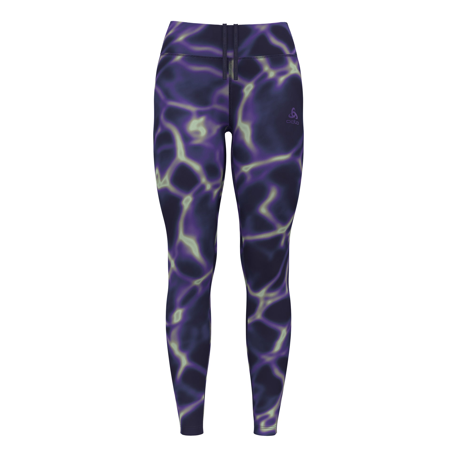 Odlo Zeroweight Print Calzamaglia da corsa Donna - viola,
