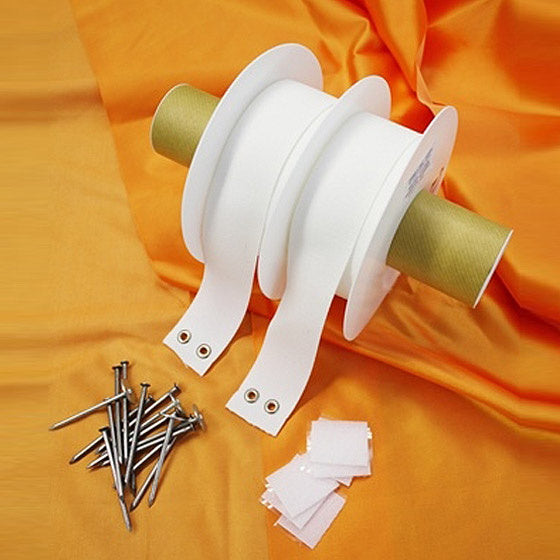 Easy Lines Midcourt Linee Laterali 2 Rotoli Tutte Le Superfici-Bianco