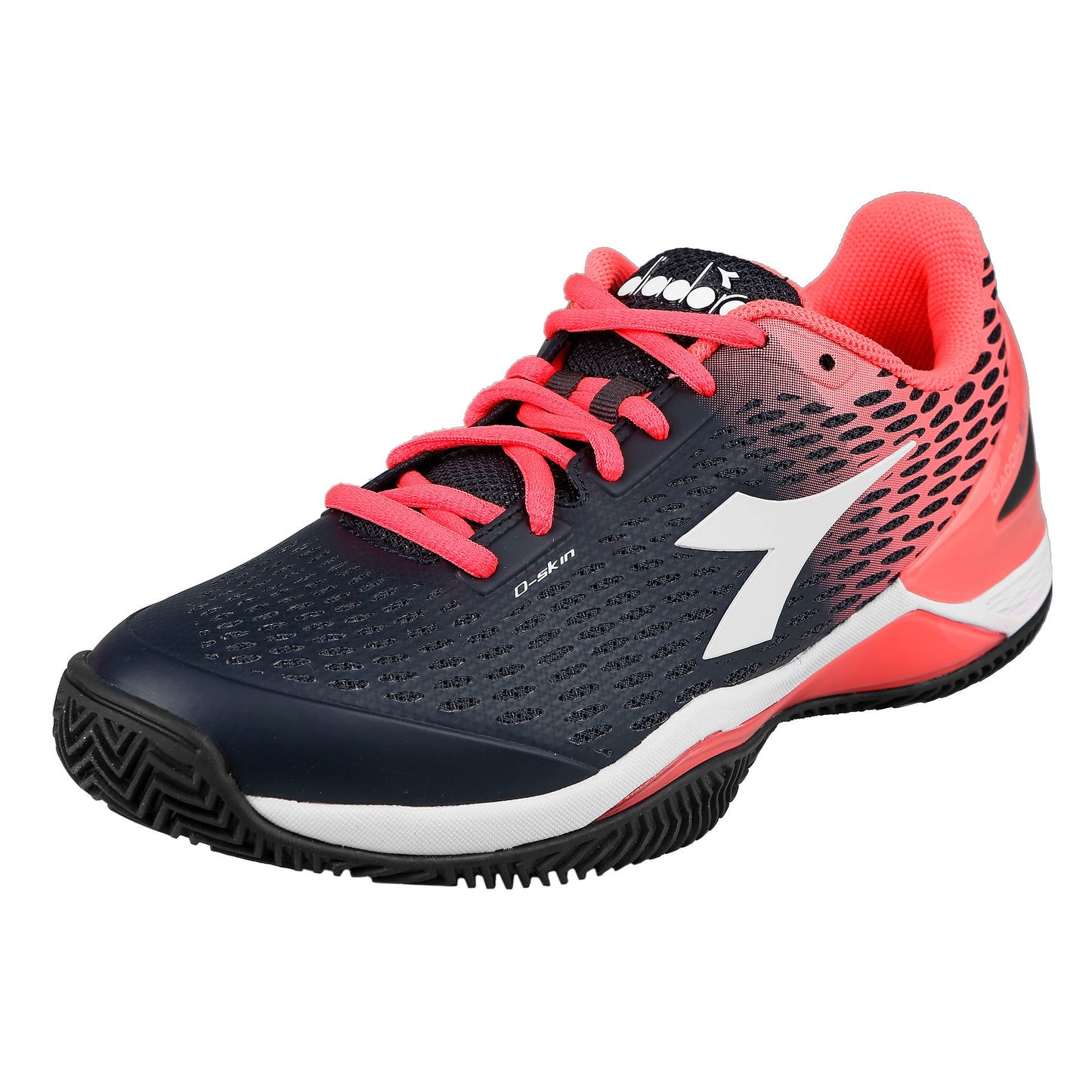 Diadora Speed Blushfield Fly 2 Clay Scarpa per terra rossa Donna - nero, corallo