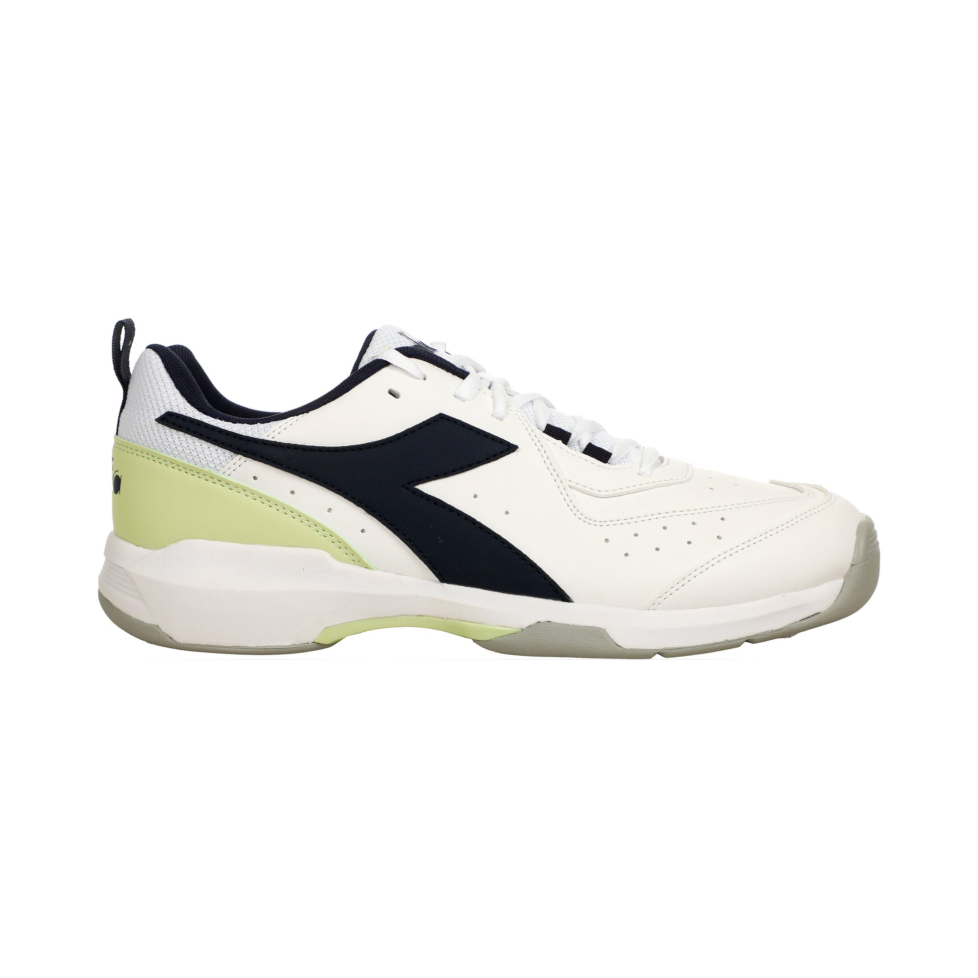 Diadora S. Challenge 5 SL Scarpa Per Tappeto Bambini-Bianco,Blu