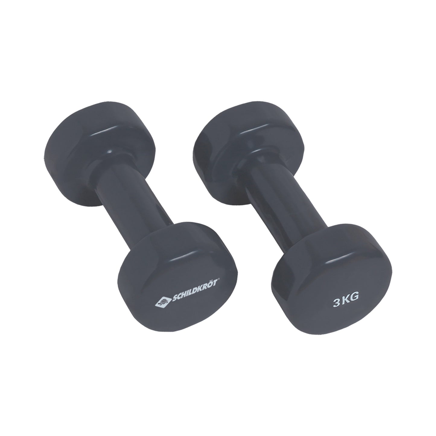 Schildkröt Fitness Vinyl-Hanteln 3 kg Set Manubrio soft