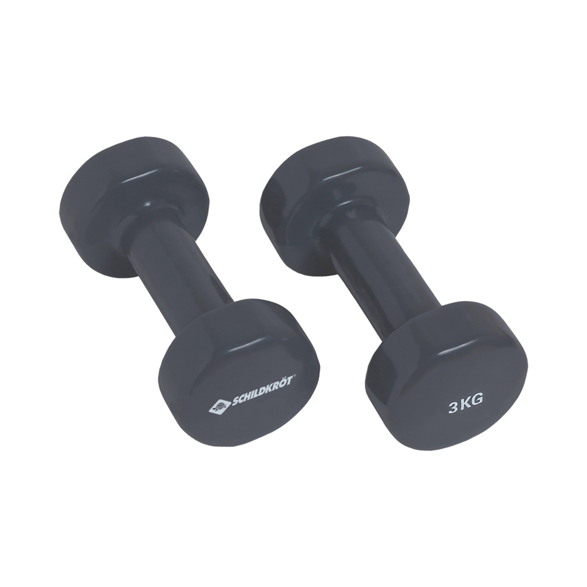 Schildkröt Fitness Vinyl-Hanteln 3 kg Set Manubrio soft