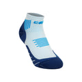 Core Low Cut 5.0 Calzini a compressione Donna - blu chiaro, blu scuro