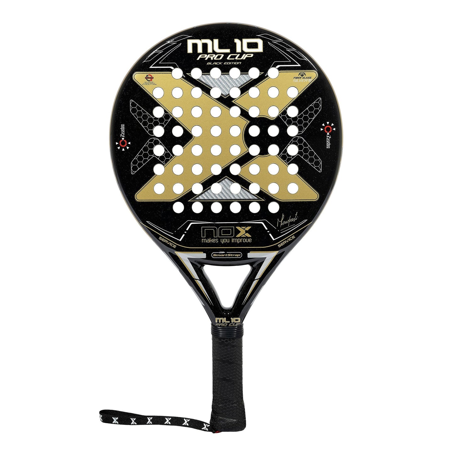 NOX ML10 Pro Cup Black Edition Racchette da padel
