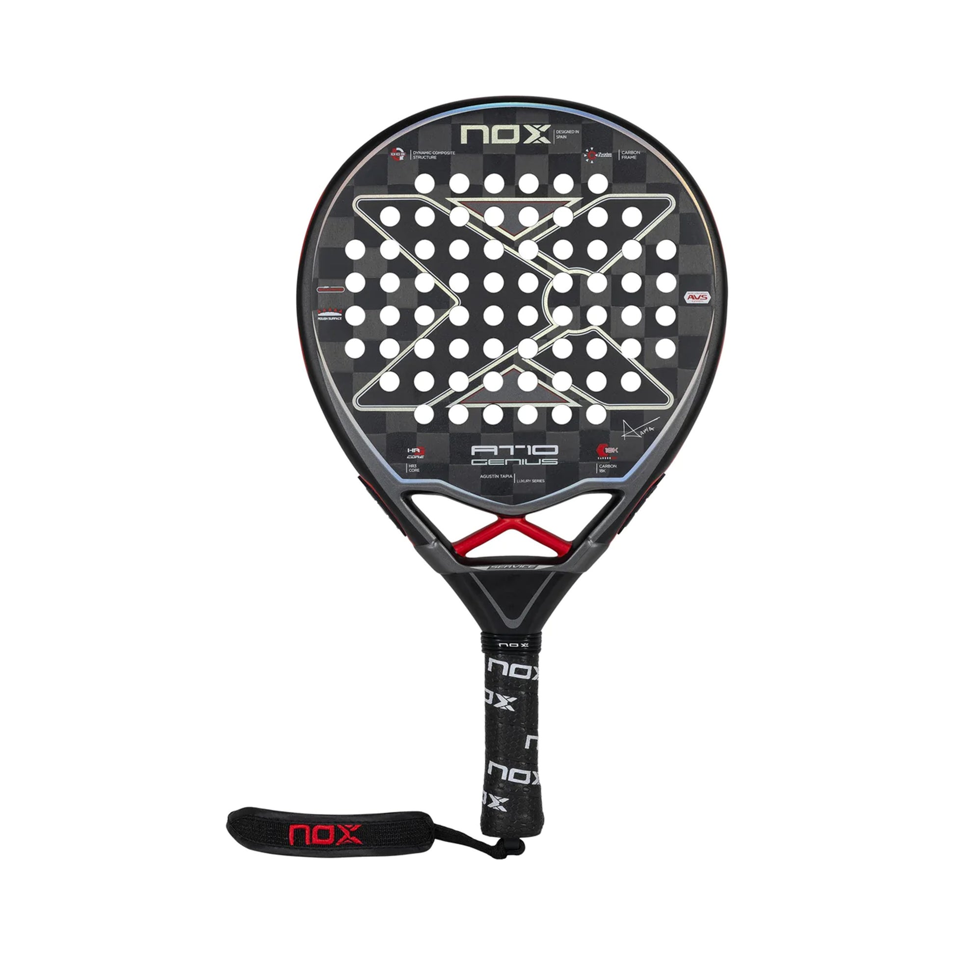 NOX AT10 Genius 18K By Augustin Tapia Racchette da padel