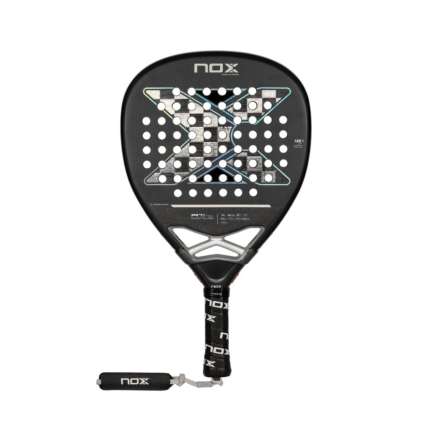 NOX Genius Attack 18k 23 Racchette da padel
