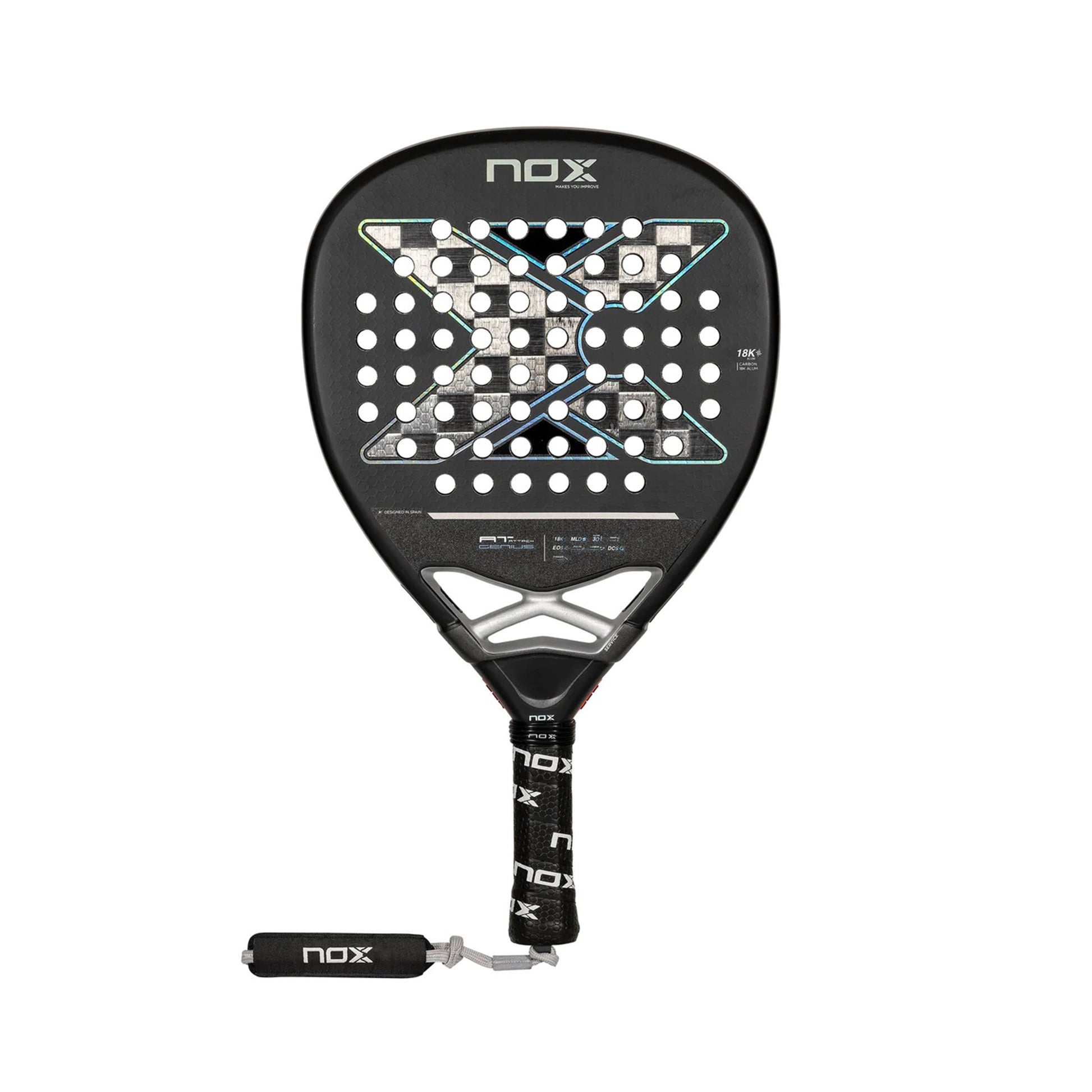 NOX Genius Attack 18k 23 Racchette da padel