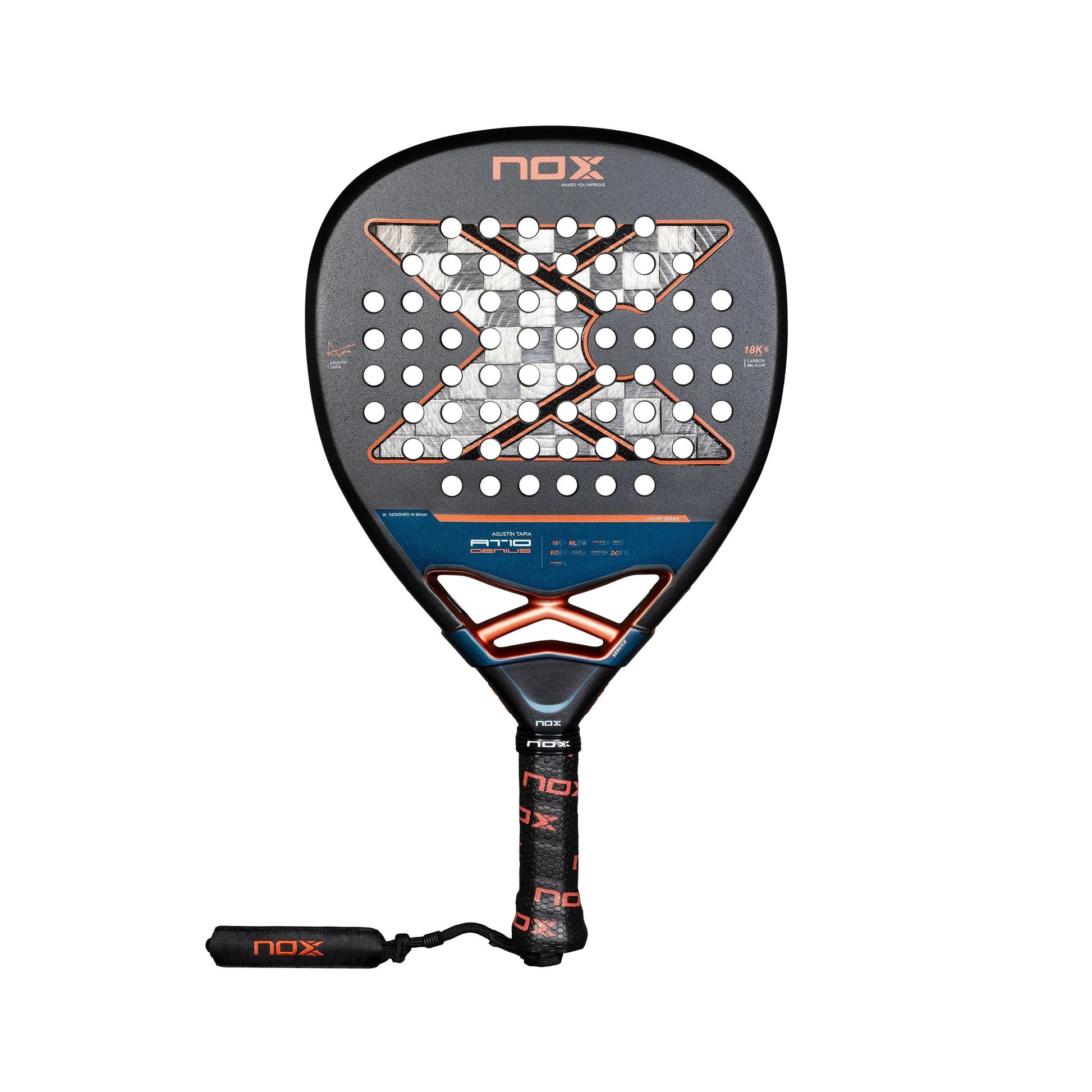 NOX AT10 Genius Attack 18K 2025 Racchette da padel
