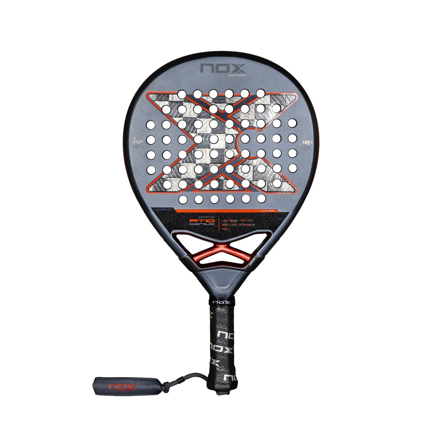 NOX AT10 Genius 18K 2025 Racchette da padel Racchette usate