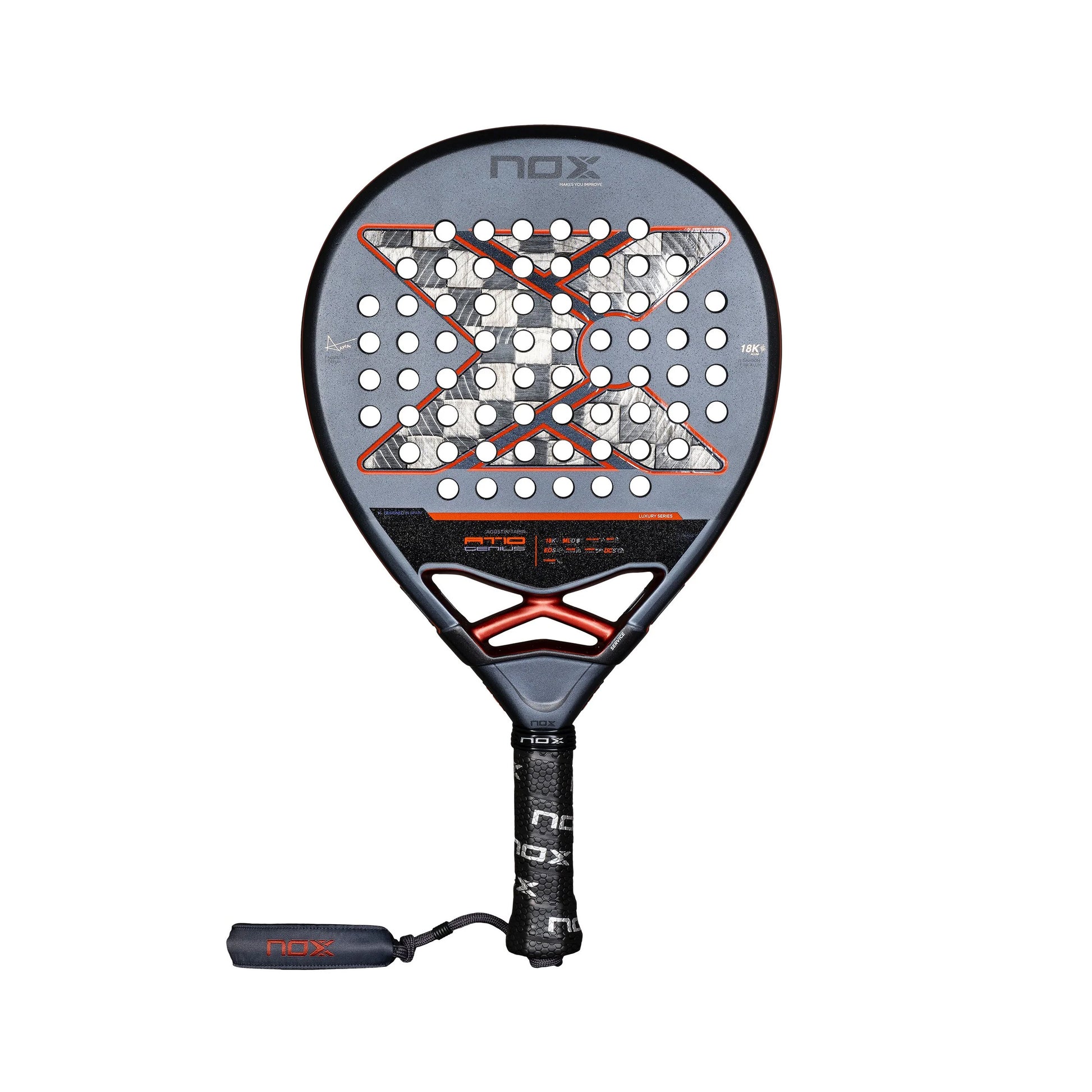 NOX AT10 Genius 18K 2025 Racchette da padel Racchette usate