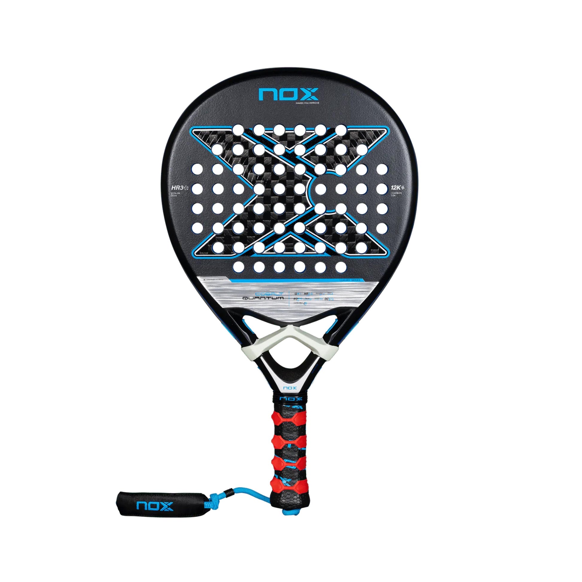 NOX Quantum Cobalt 12K Racchette da padel Racchette usate