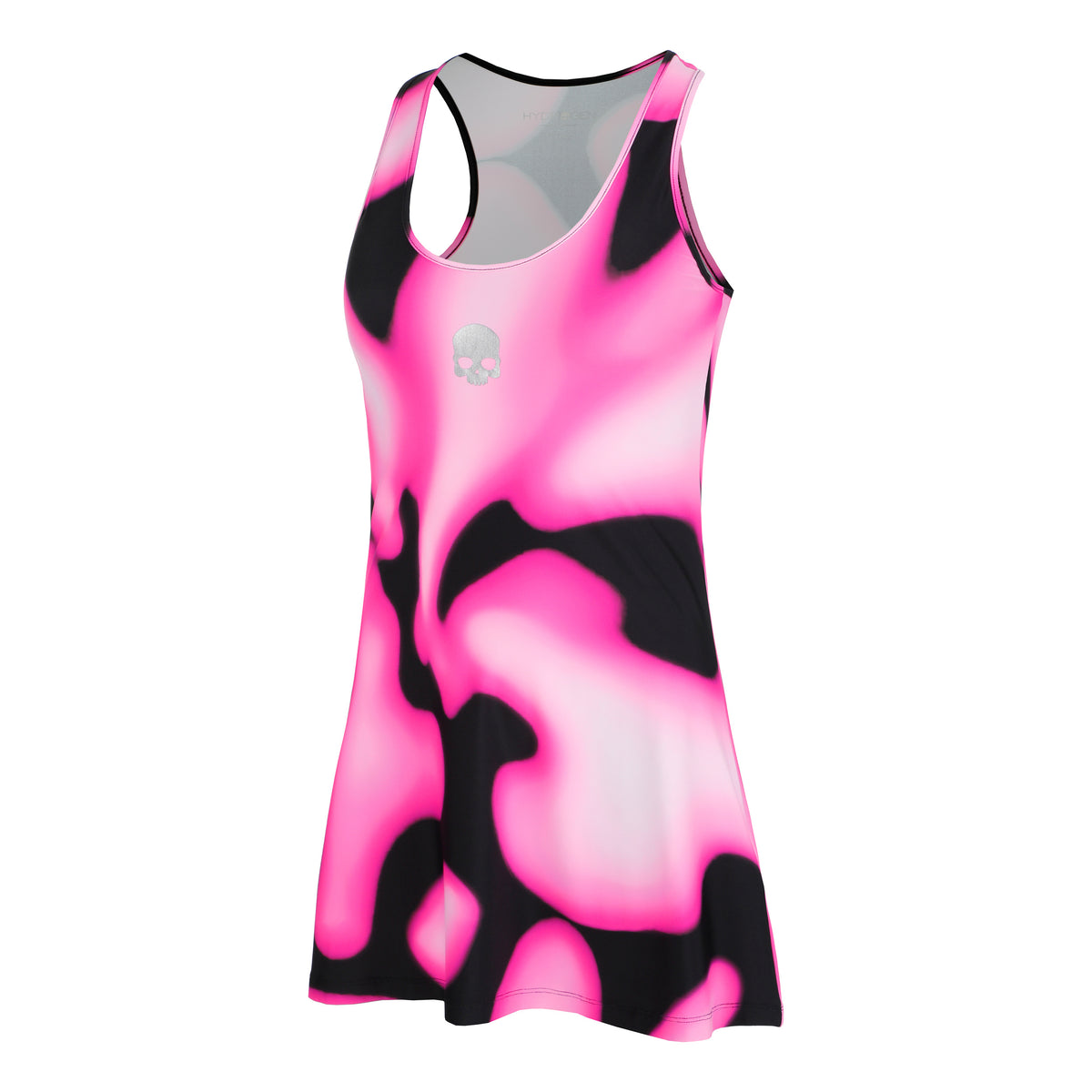 Hydrogen Psychedelic Tech Abito Donna - rosa, nero