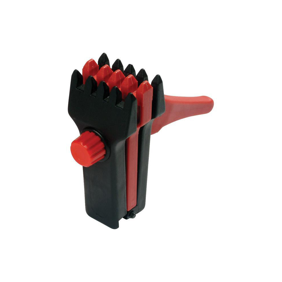 Gamma Universelle Pinza Di Bloccaggio Doppia-Nero,Rosso