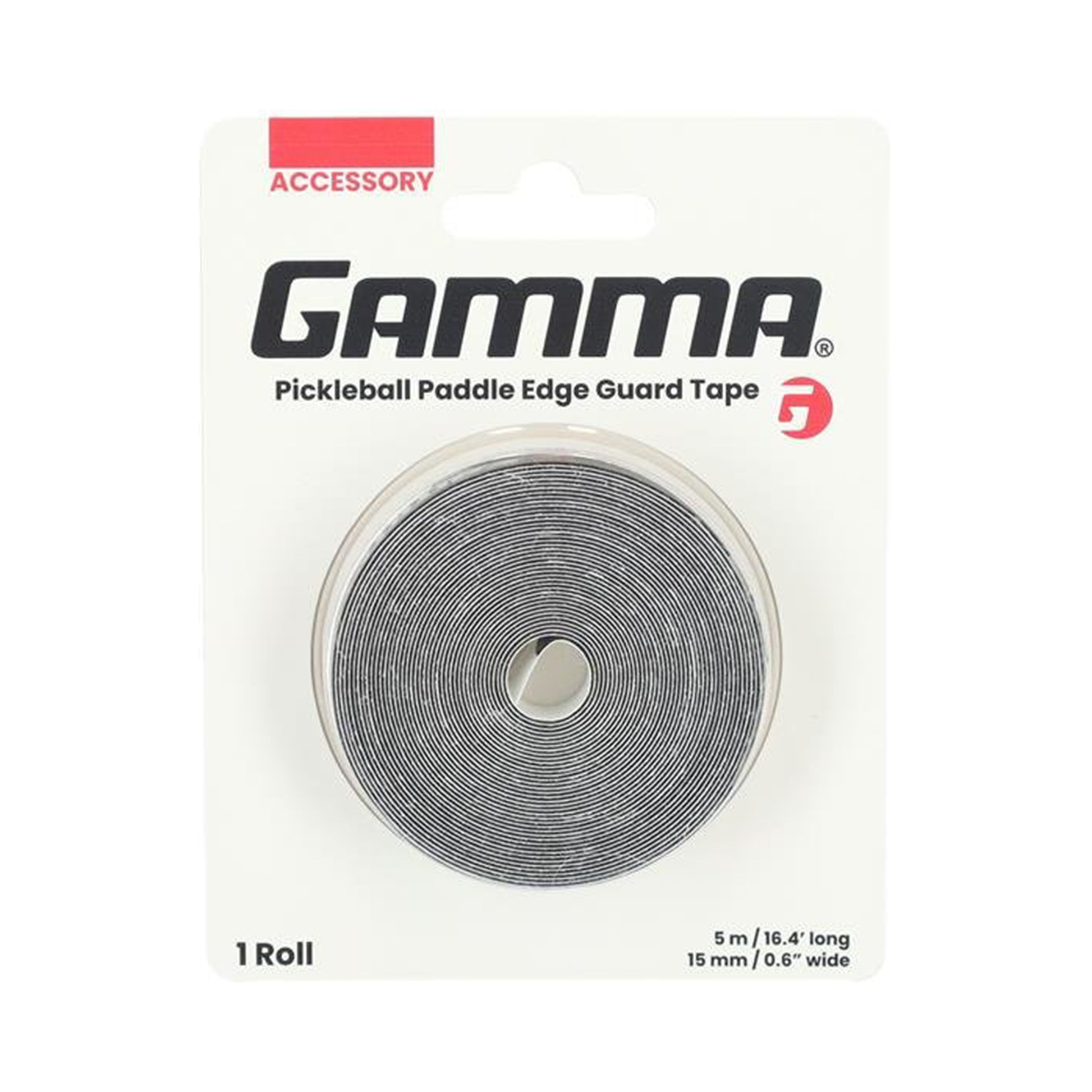 Gamma Nastro Di Protezione Del Telaio Per Pickleball-Nero