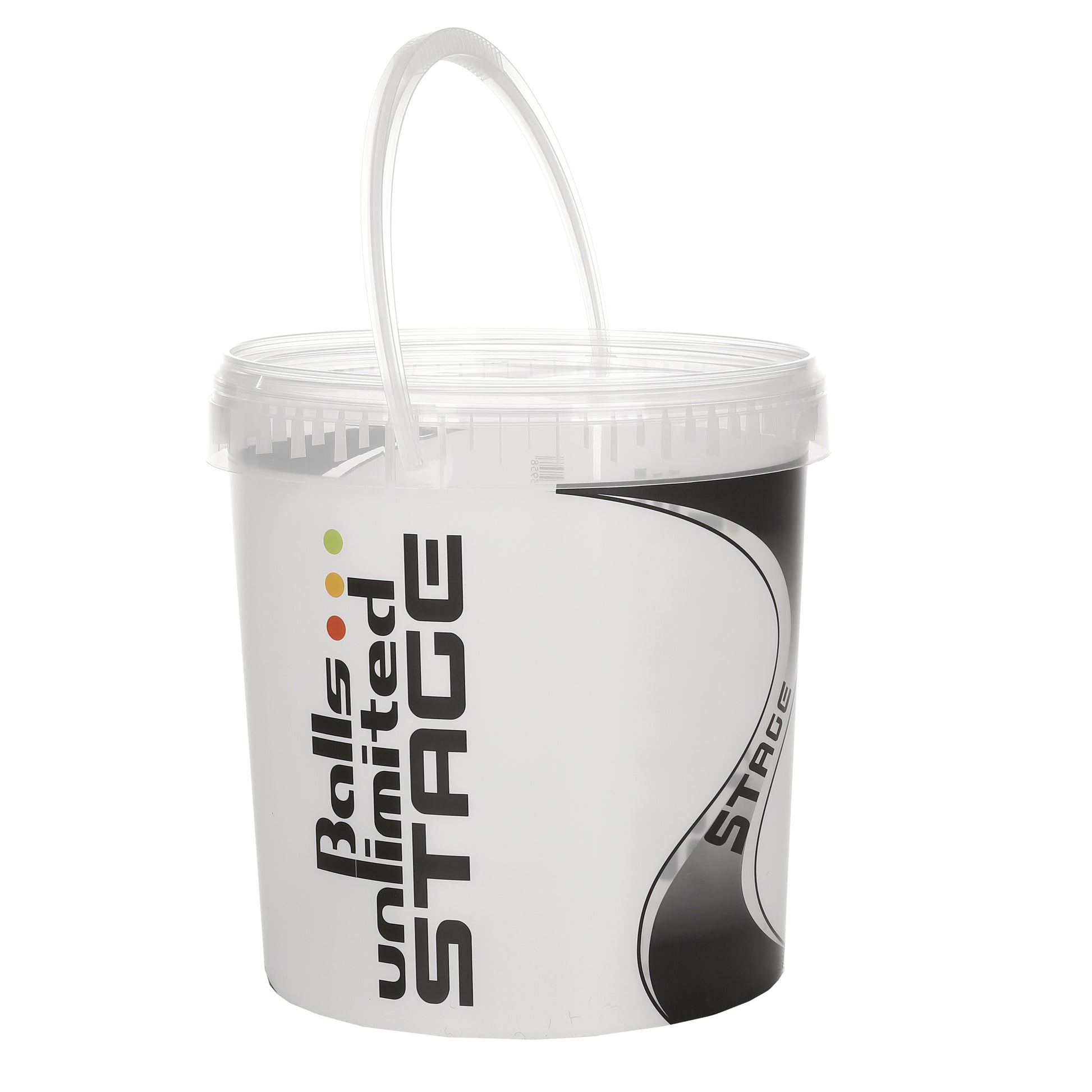 Balls Unlimited Stage 1,2,3 Secchiello Per Palline-Nero,Bianco