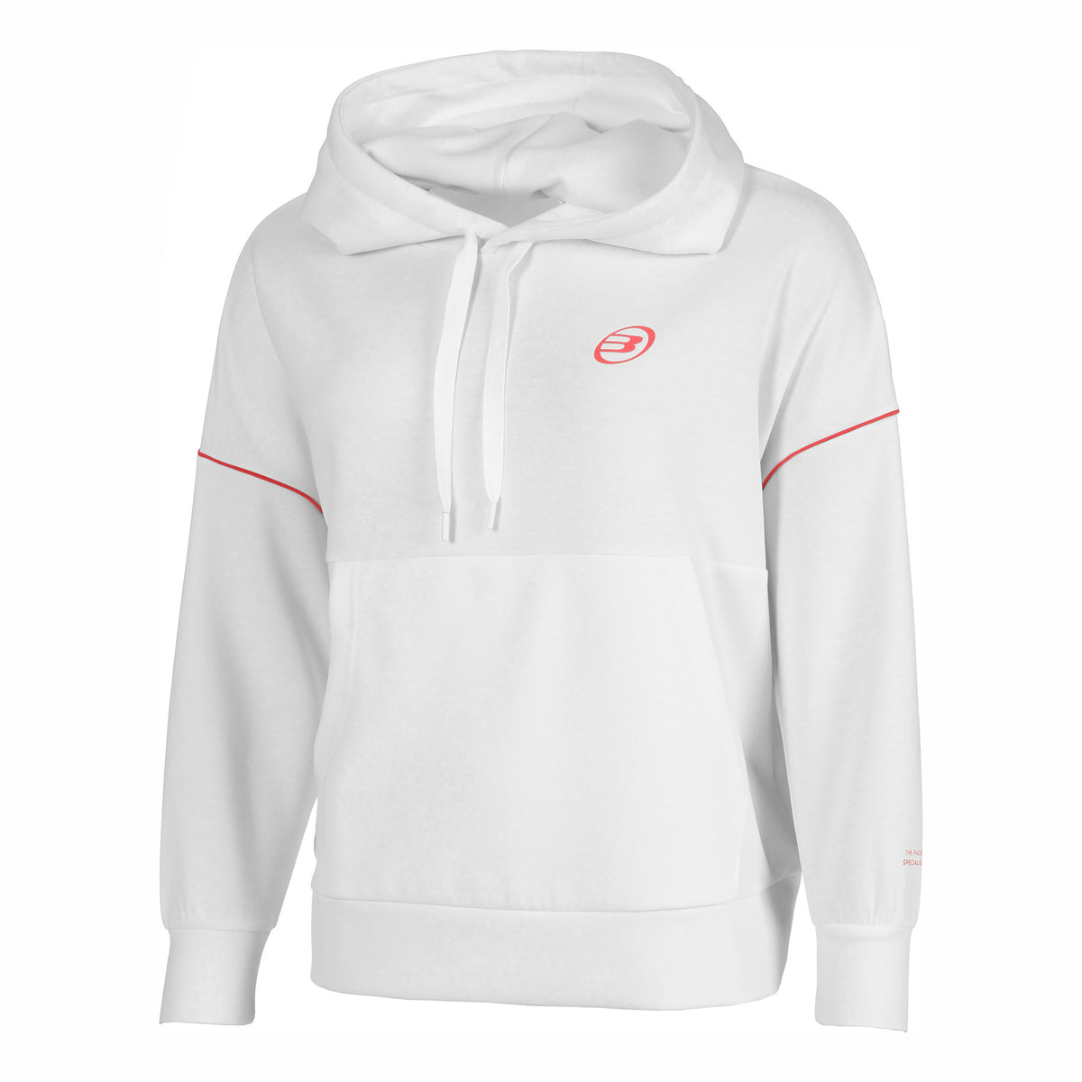 Bullpadel Eluis Felpa con cappuccio Donna - bianco,
