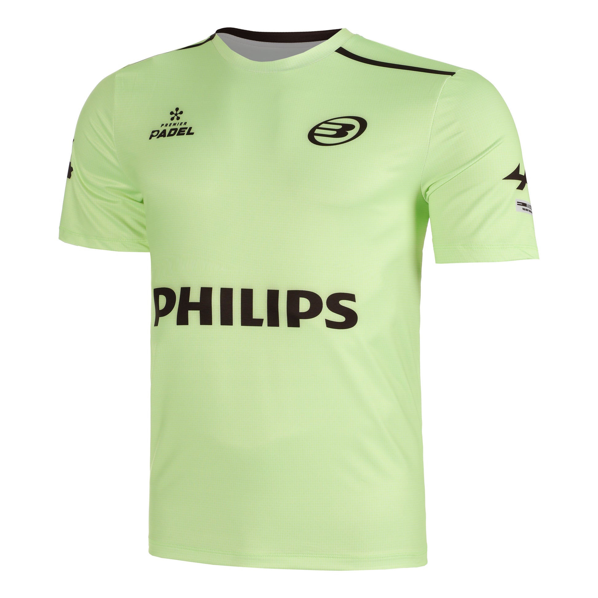 Bullpadel Acilo-Di Nenno Maglietta Uomini-Giallo Neon