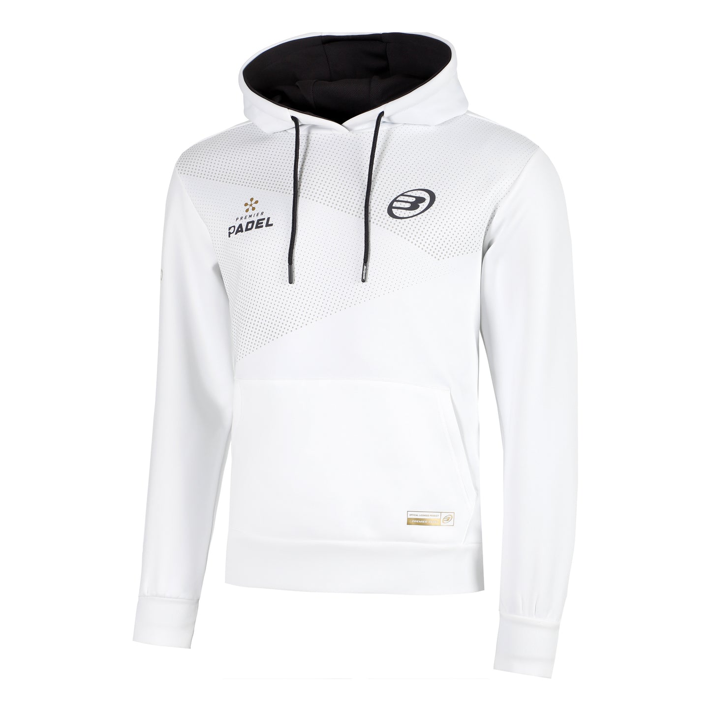 Bullpadel Baque Felpa Con Cappuccio Uomini-Bianco