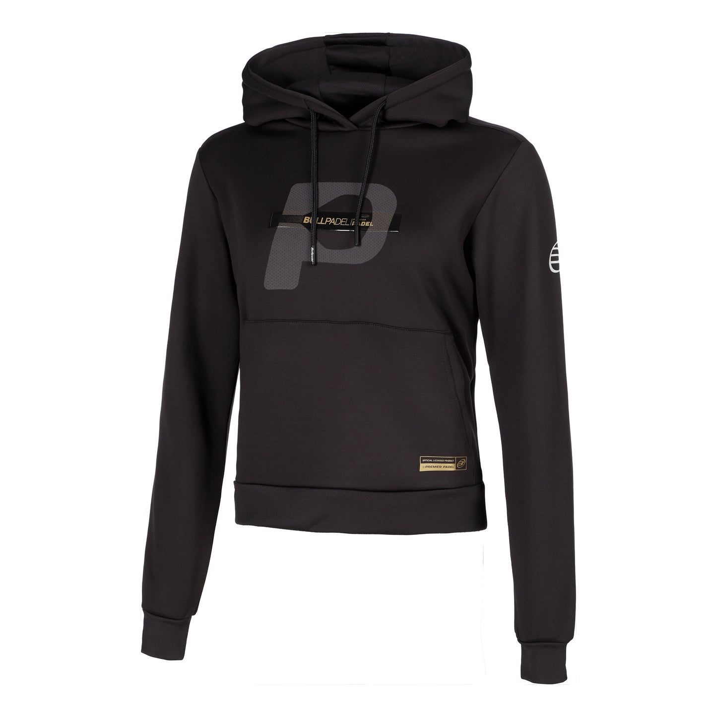 Bullpadel Aerea Felpa Con Cappuccio Donna-Grigio Scuro