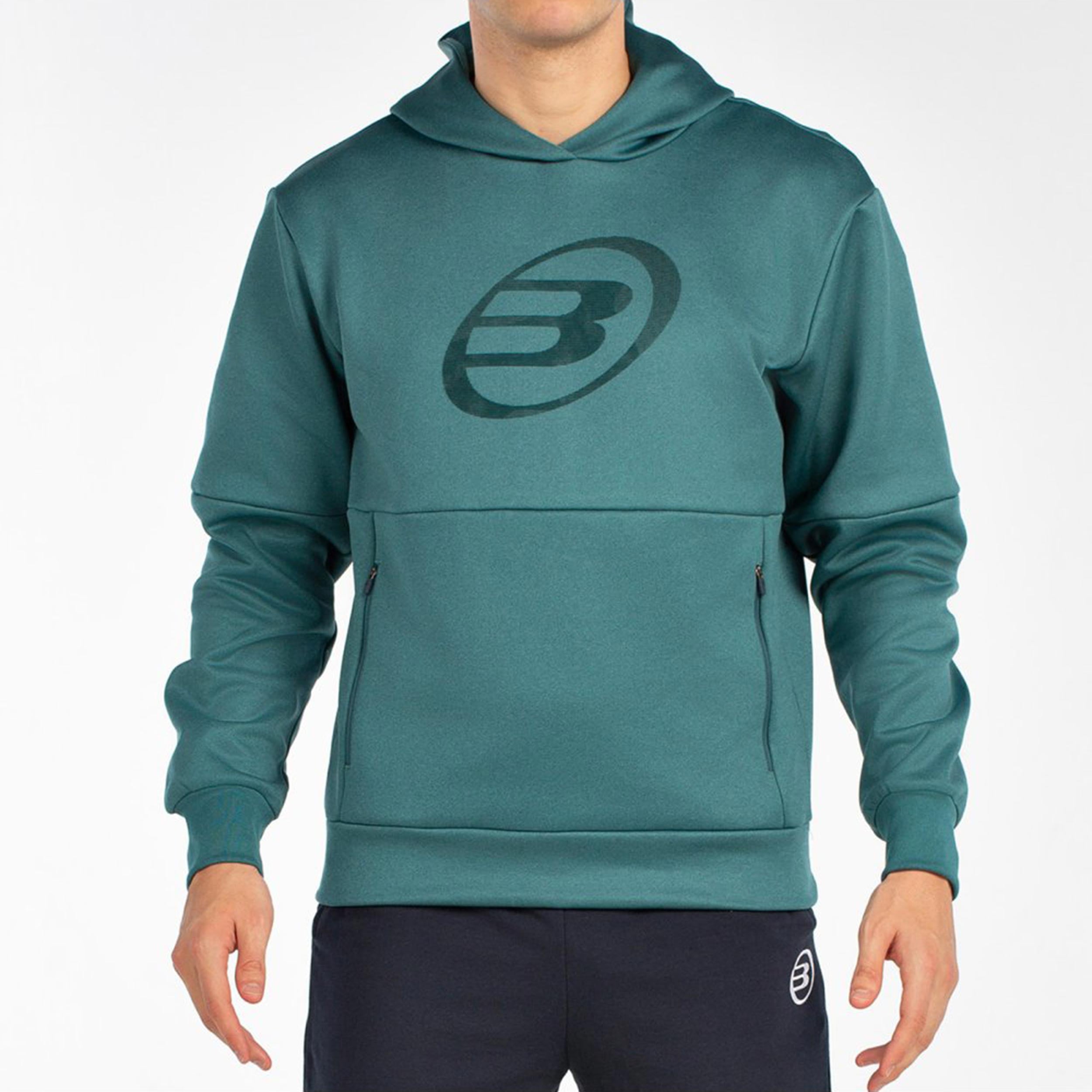 Bullpadel Boyal Felpa Con Cappuccio Uomini-Verde Scuro