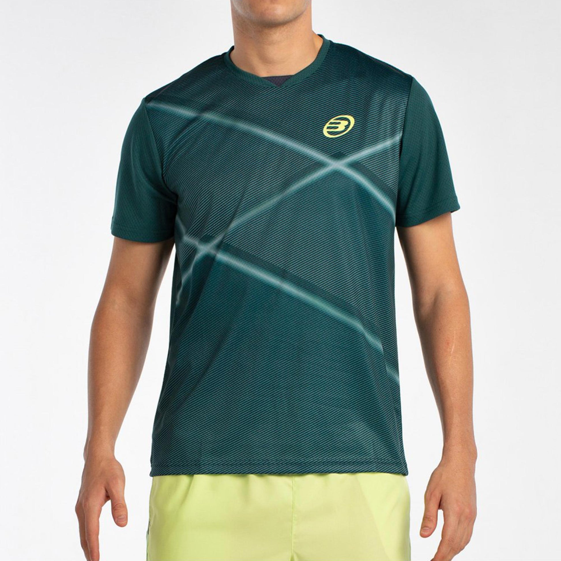 Bullpadel Ladra Maglietta Uomini-Verde Scuro
