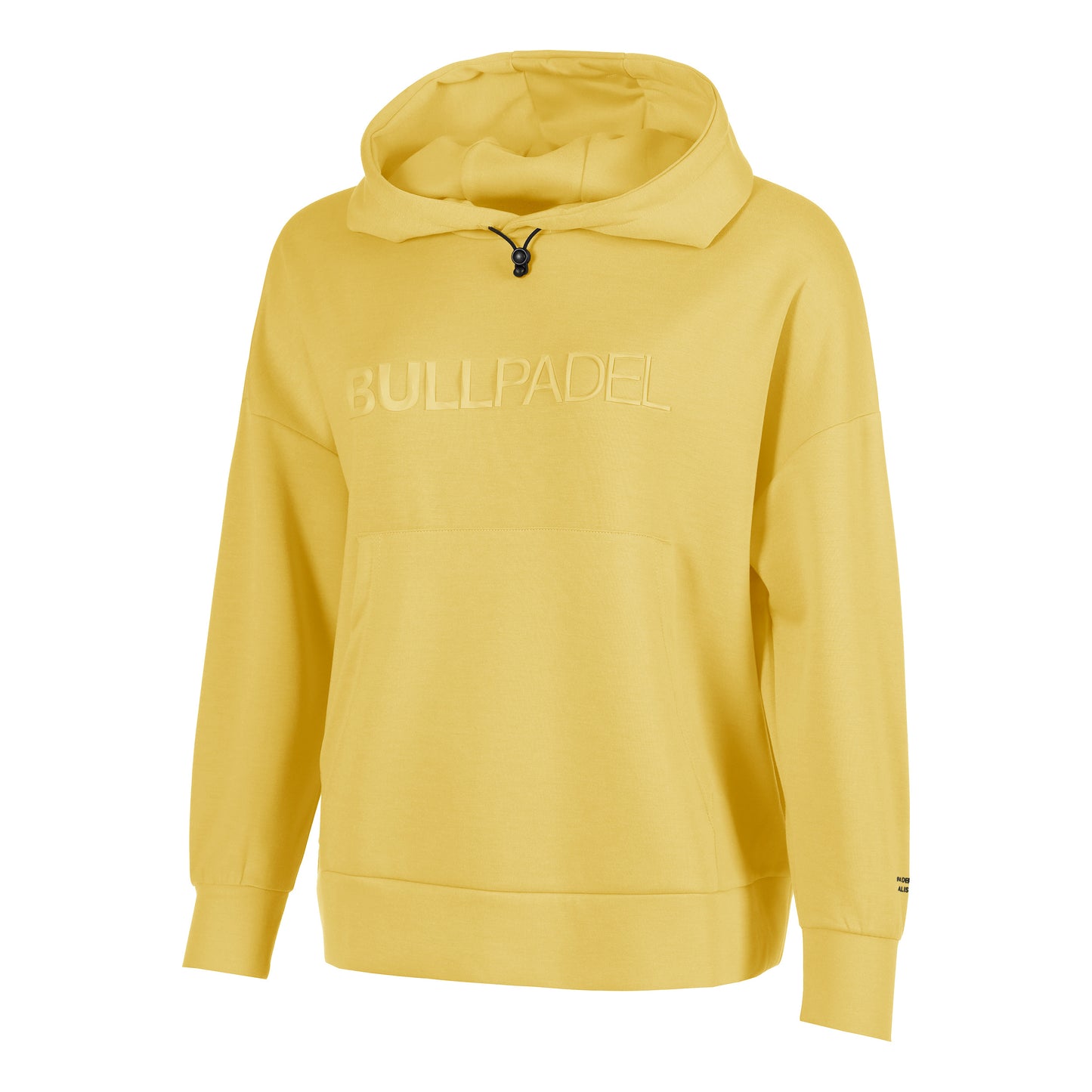 Bullpadel Silba Felpa Con Cappuccio Donna-Giallo