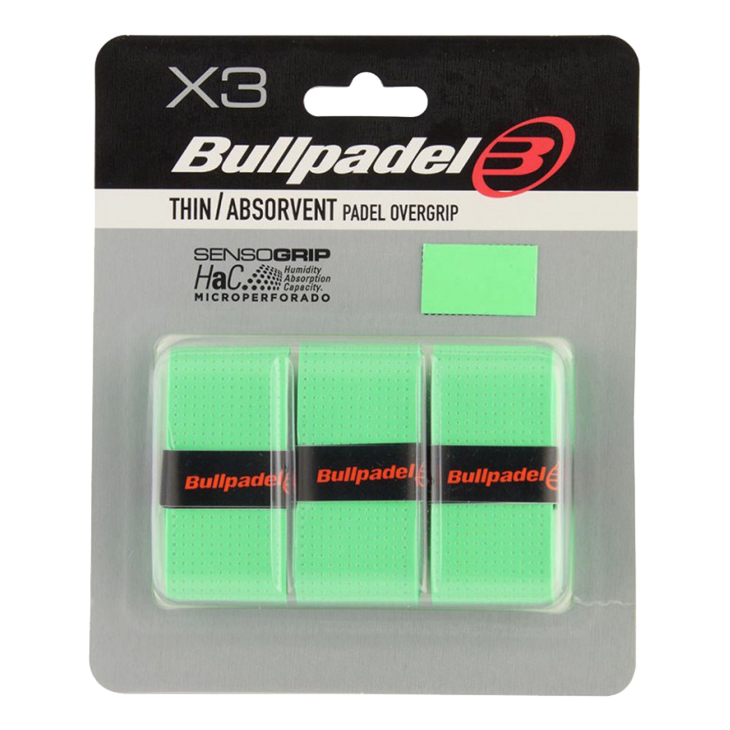 Bullpadel GB-1705 SENSO ABSORBENT-Verde
