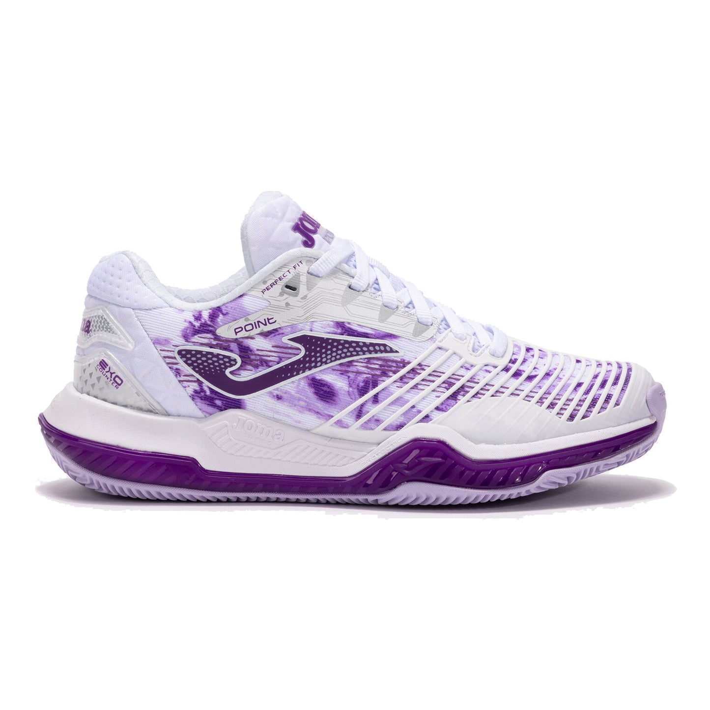 Joma Point Scarpa Per Tutte Le Superfici Donna-Bianco,Lilla