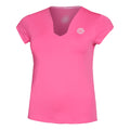 Bella 2.0 Tech V-Neck Maglietta Donna-Rosa,Bianco