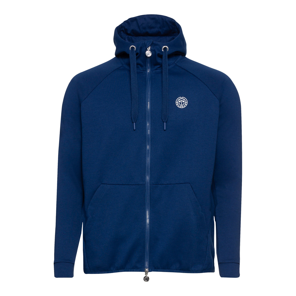 BIDI BADU Jamol Tech Giacca da allenamento Uomini - blu scuro, bianco