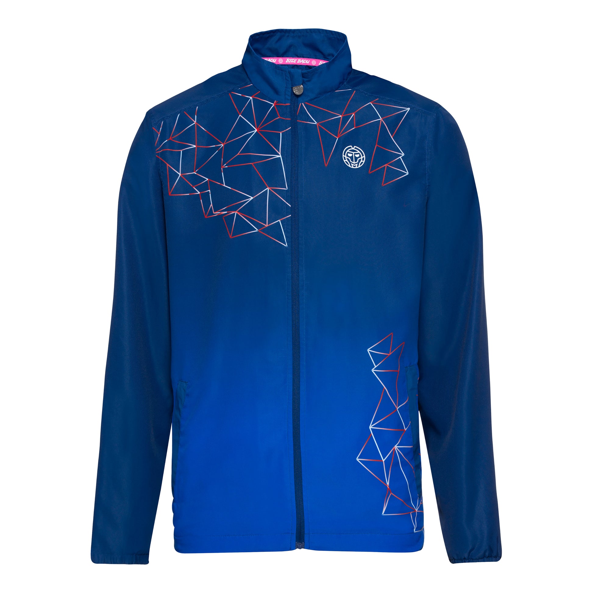 BIDI BADU ÖTV Teku Tech Giacca da allenamento -blu scuro,rosso