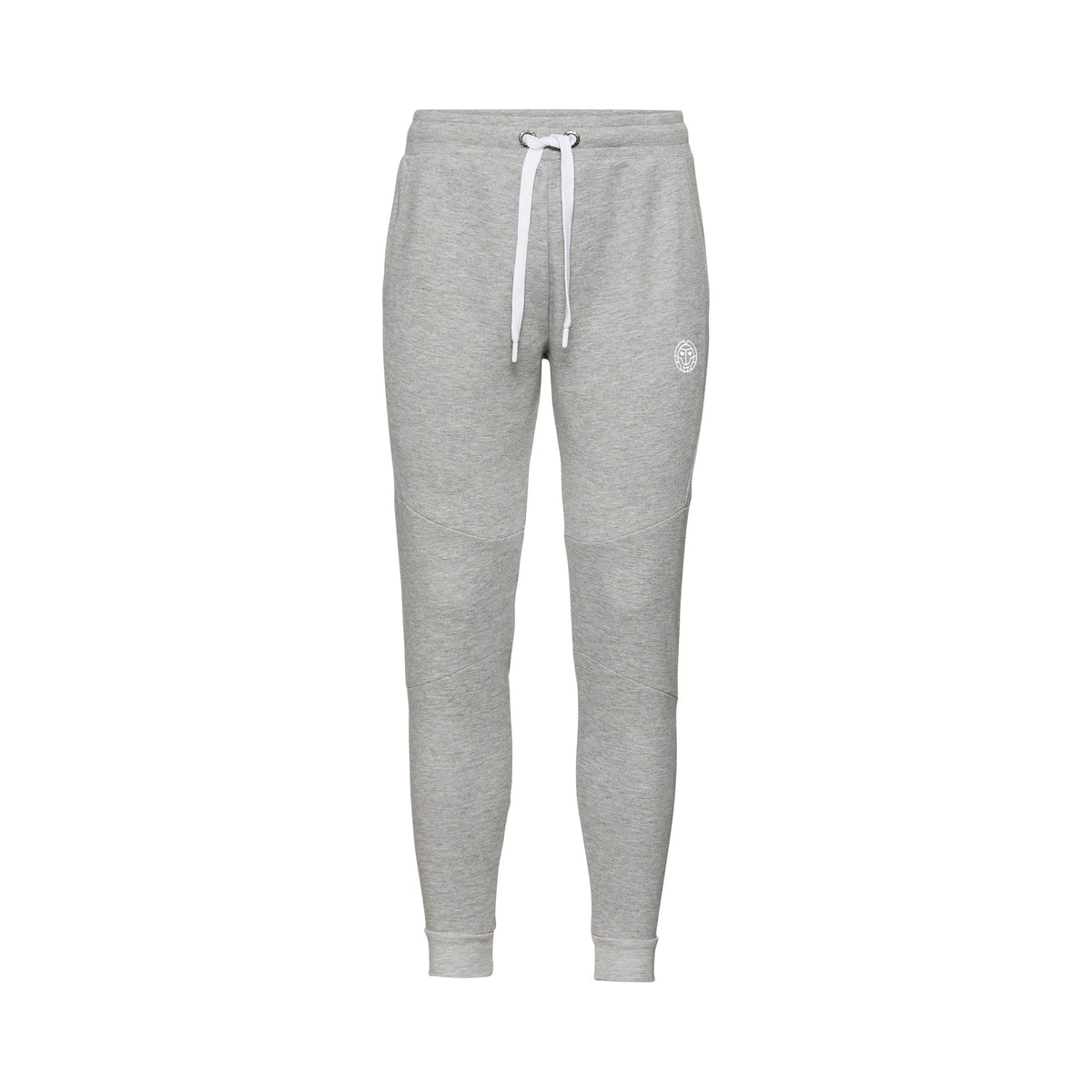 BIDI BADU Basil Basic Cuffed Pantalone da allenamento Ragazzi - grigio chiaro, bianco