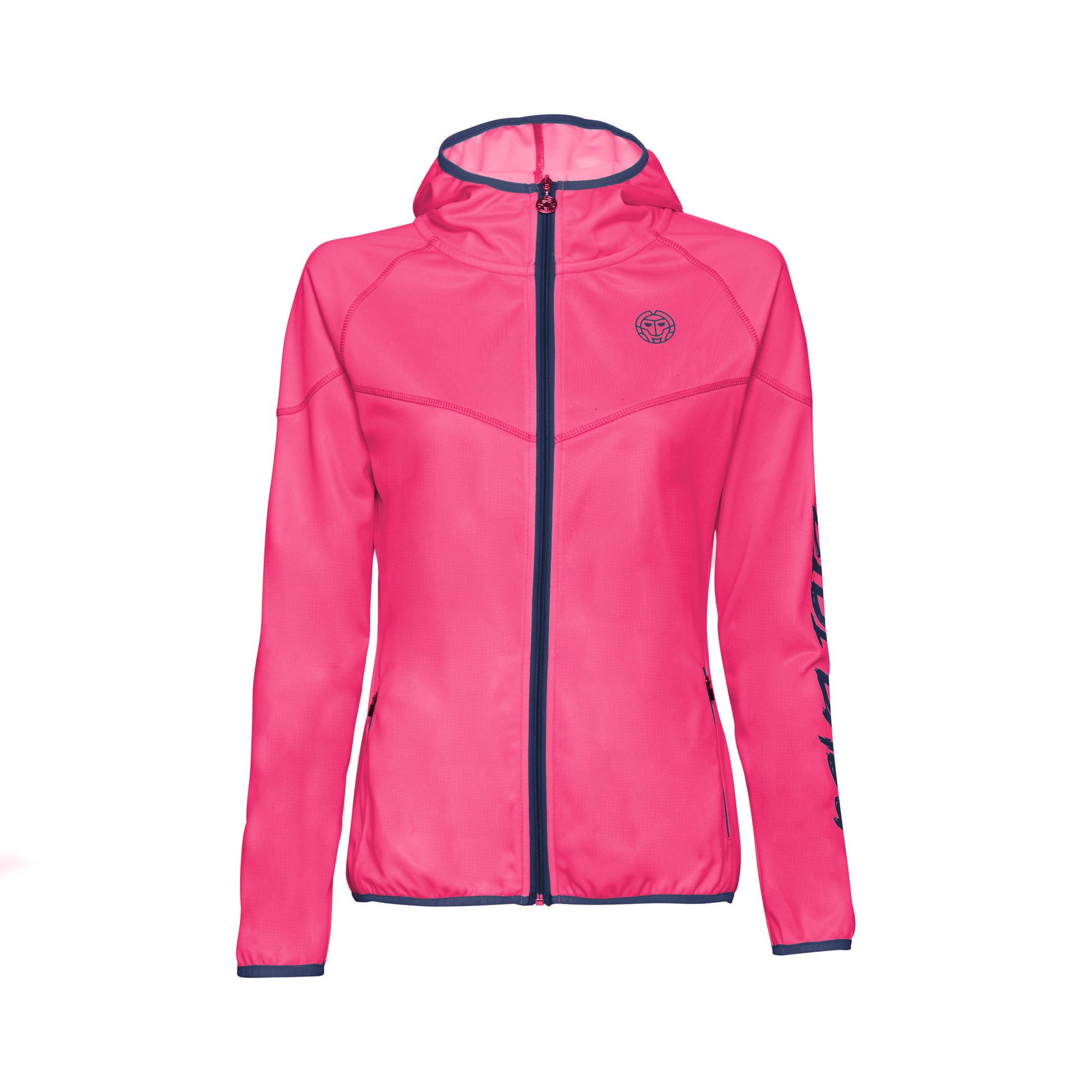 BIDI BADU Grace Tech Giacca da allenamento Ragazze - rosa, blu scuro