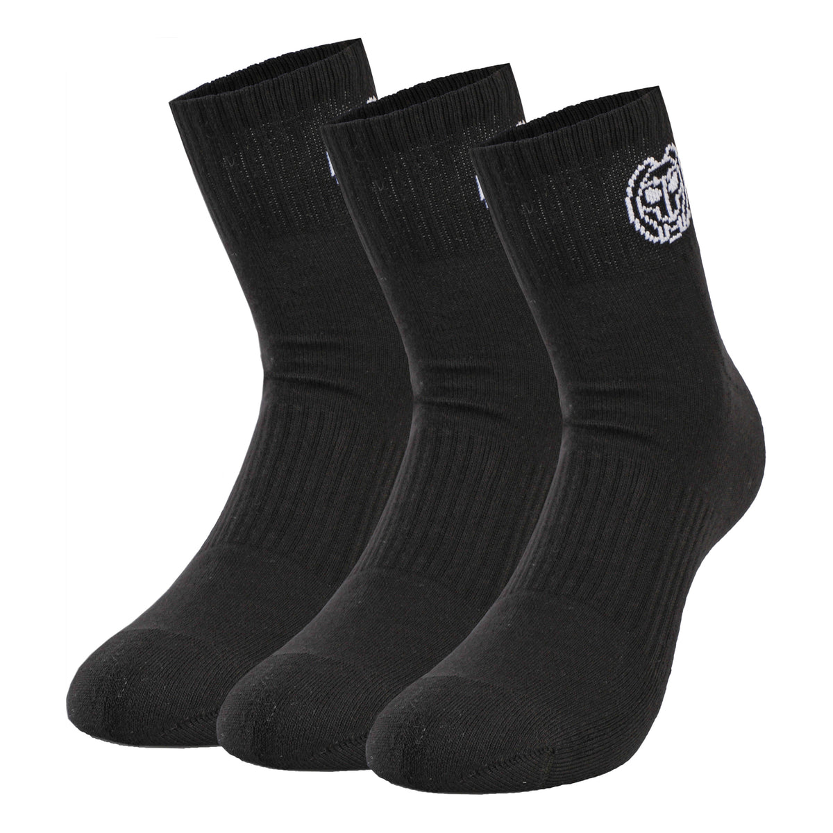 BIDI BADU Gila Ankle Tech Calzini sportivi Confezione da 3 Unisex - nero, bianco