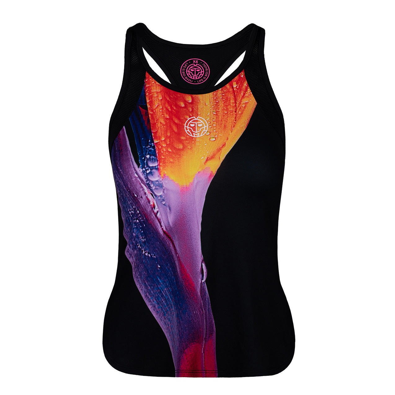 BIDI BADU Fanny Tech Canottiera Donna - nero, multicolore